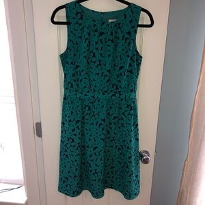 Ann Taylor Loft sleeveless floral dress